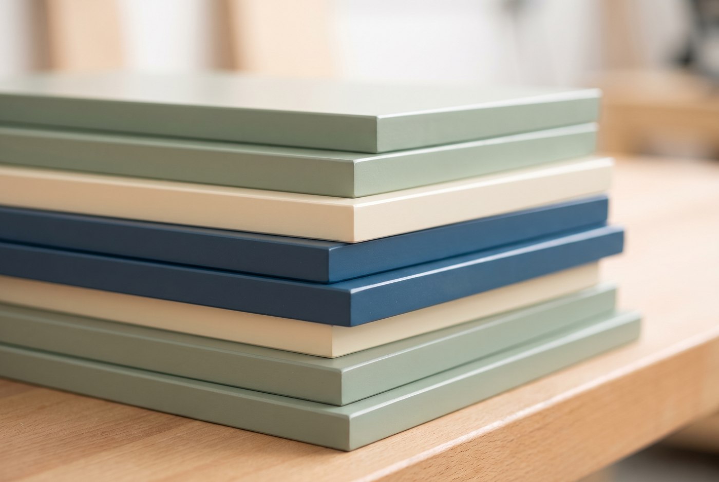 Illustration of smooth spray-finished MDF panels